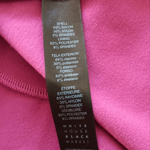 White House Black Market Sleeveless Fit & Flare A-line Dress Purple 6 - Picture 5 of 10